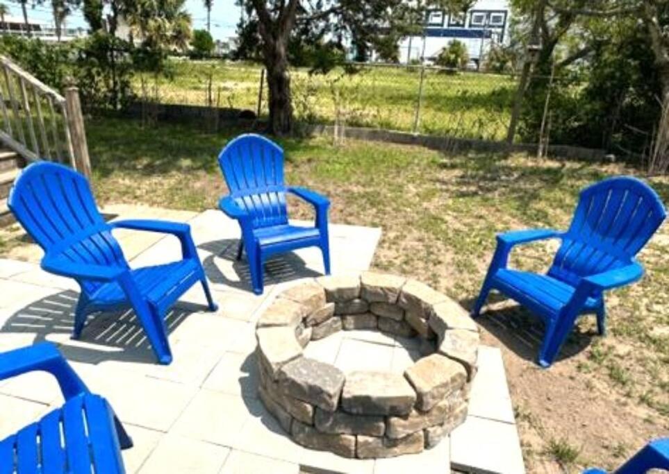 Dazzling Centrally Located Ocean View W 2 Kings, Huge Private Yard, 2 Decks, Firepit, Bbq Myrtle Beach Exterior photo