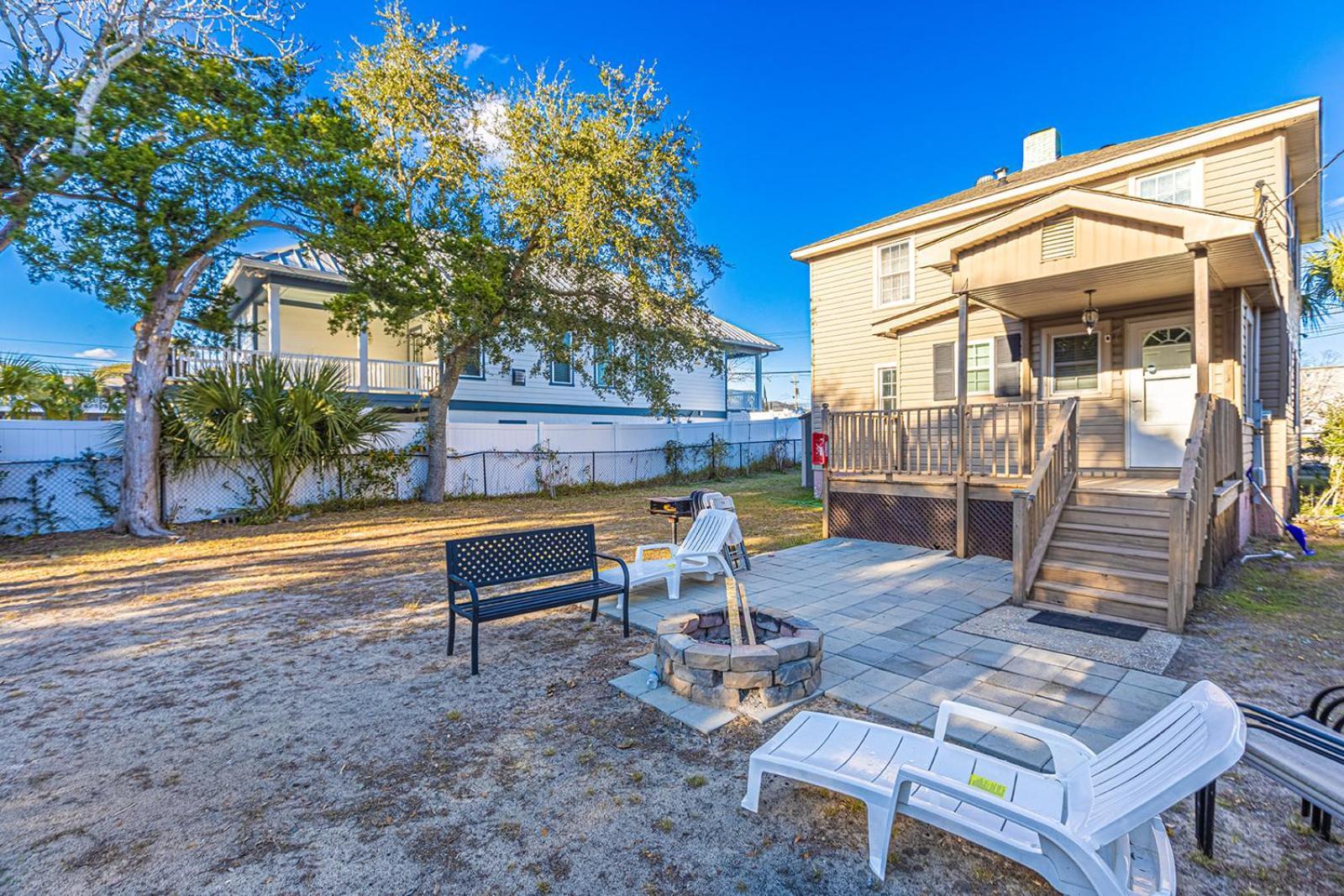Dazzling Centrally Located Ocean View W 2 Kings, Huge Private Yard, 2 Decks, Firepit, Bbq Myrtle Beach Exterior photo