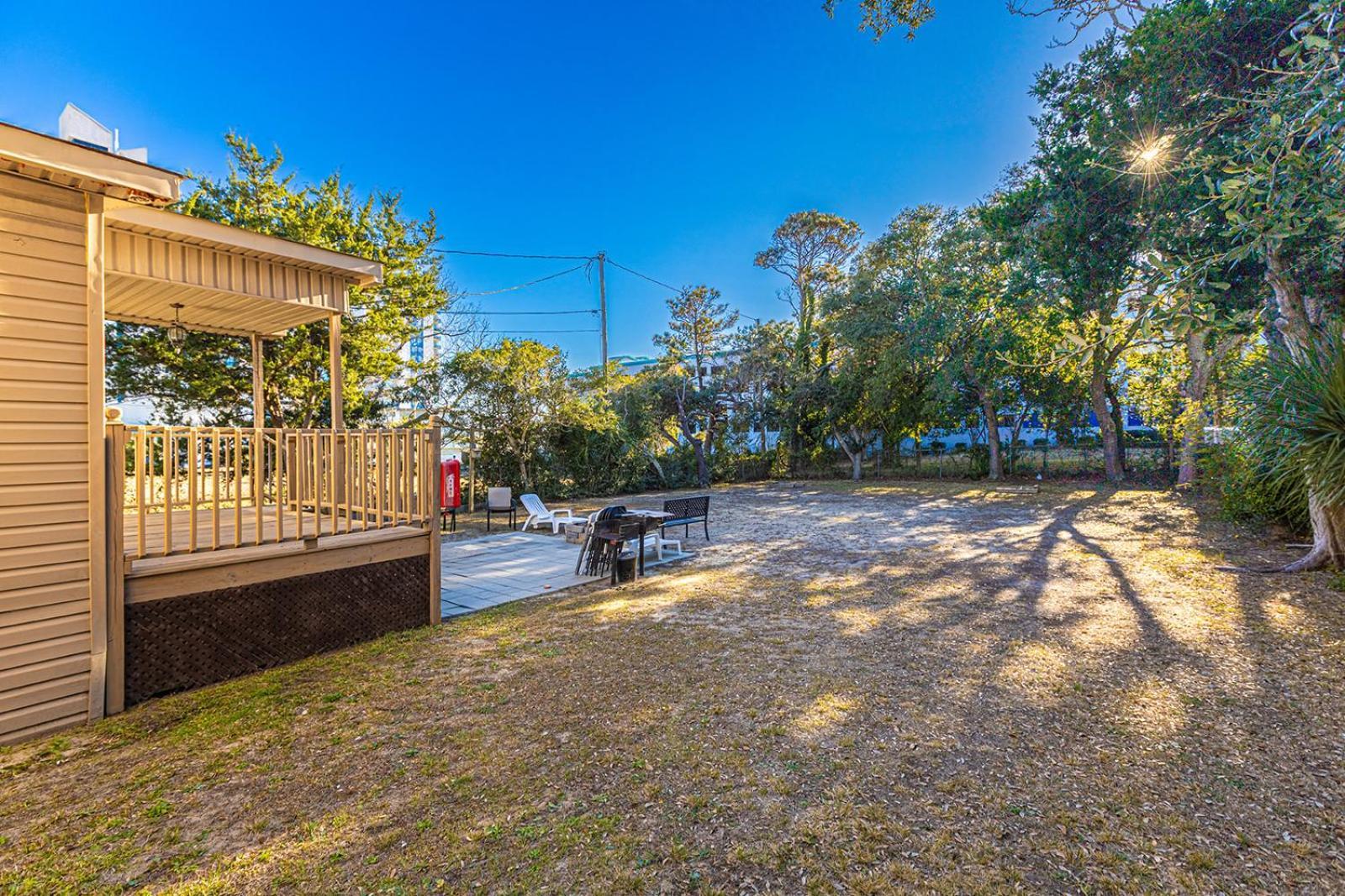 Dazzling Centrally Located Ocean View W 2 Kings, Huge Private Yard, 2 Decks, Firepit, Bbq Myrtle Beach Exterior photo